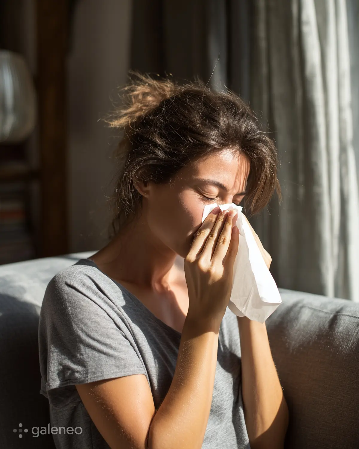 Paciente con gripe